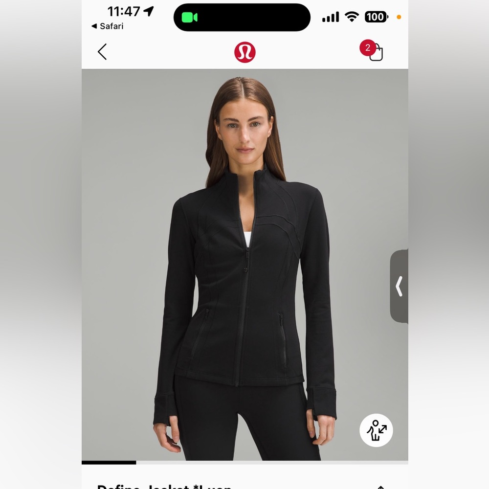 Lululemon define jackets